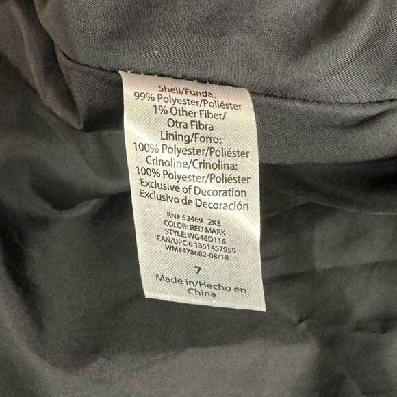 WONDER NATION | Red & Black Plaid High Low Sleeveless Holiday Dress | Kid's 7 - Picture 7 of 8